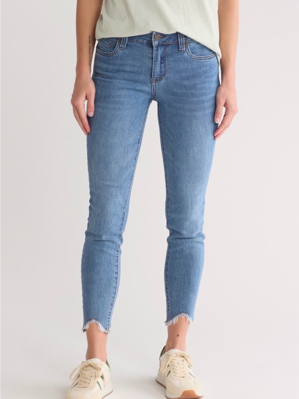 Kut From The Kloth Carlo Ankle Skinny Jeans in Nerine Women’s Sz 14 - Picture 3 of 11